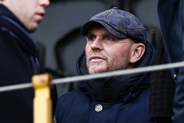 Antwerp s new head coach Joseph Oosting pictured during a soccer match between Club Brugge and Royal Antwerp FC, Sunday 30 November 2025 in Brugge, on day 16 of the 2025-2026 Jupiler Pro League first division of the Belgian championship. BRUNOxFAHY  x145366543x