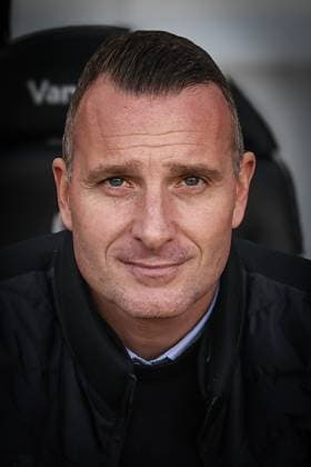 Club s head coach Nicky Hayen pictured at the start of a soccer match between Club Brugge and Royal Antwerp FC, Sunday 30 November 2025 in Brugge, on day 16 of the 2025-2026 Jupiler Pro League first division of the Belgian championship. BRUNOxFAHY  x145374457x