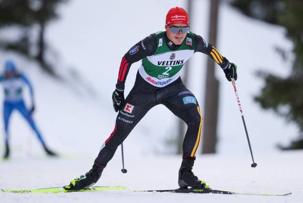 NORDIC SKIING - FIS WC Ruka, Nordic Opening KUUSAMO,FINLAND,30.NOV.25 - NORDIC SKIING, NORDIC COMBINED, CROSS COUNTRY - FIS World Cup, Nordic Opening, 10km mass start, men. Image shows Julian Schmid (GER).  GEPAxpictures xHaraldxSteiner