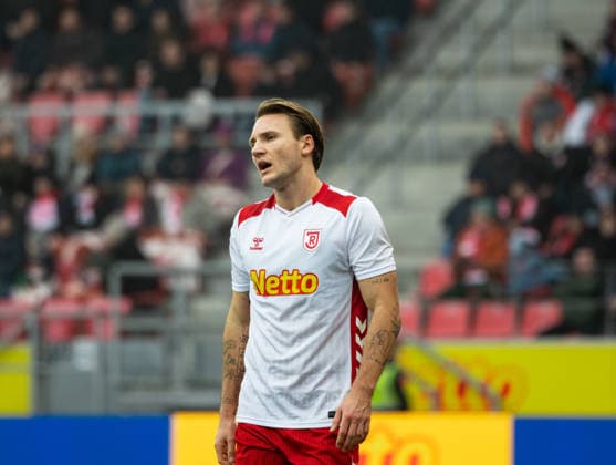 Deutschland: Fußball, 3.Liga 2025 26, 16. Spieltag - SSV Jahn Regensburg vs FC Hansa Rostock - Jahnstadion (Regensburg): Copyright: xChristopherxRupprechtx