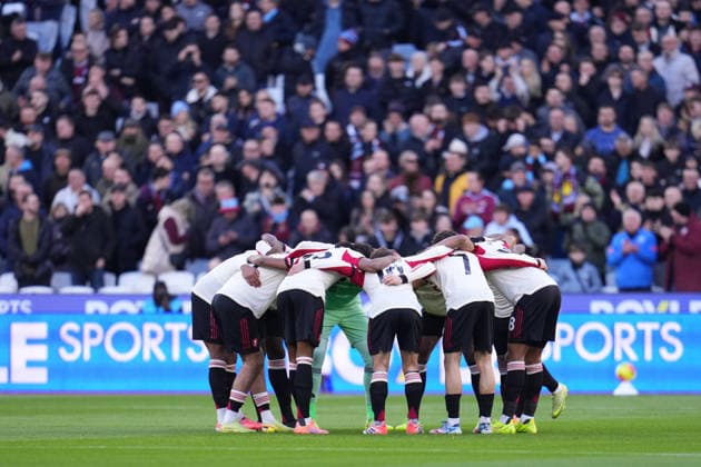Premier League West Ham United v Liverpool Liverpool players during the Premier League match West Ham United vs Liverpool at London Stadium, London, United Kingdom, 30th November 2025 (Photo by Harvey Murphy News Images) Copyright: xHarveyxMurphy NewsxImagesx
