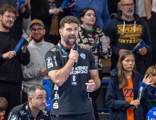 Handball, Herren, Saison 2025 2026, DAIKIN Handball-Bundesliga (14. Spieltag), Füchse Berlin - TBV Lemgo, Trainer Florian Kehrmann (Lemgo), 30.11.2025, Copyright: xSebastianxRäppold MatthiasxKochx