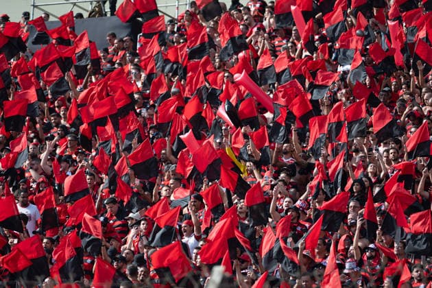Palmeiras x Flamengo Final Libertadores LIMA, LI - 29.11.2025: PALMEIRAS X FLAMENGO FINAL LIBERTADORES - Flamengo fans during Palmeiras x Flamengo match valid for the CONMEBOL Libertadores 2025 Final, held at the Monumental stadium, located in the city of Lima, Peru, this Saturday (29). (Photo: Nayra Halm Fotoarena) x2850516x  NayraxHalm