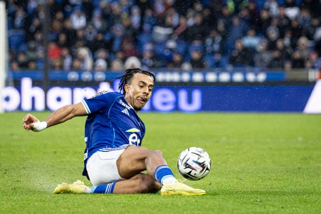 FOOTBALL : Ligue 1 Racing Strasbourg vs Stade Brestois 29 - Stade de la Meinau - Strasbourg - 30 11 2025 GuÃ la DouÃ 22 (RCS)  Copyright: xelyxandroxcegarrax