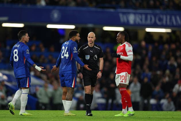 30th November 2025; Stamford Bridge, Chelsea, London, England: Premier League Football, Chelsea versus Arsenal;  JohnxPatrickxFletcher