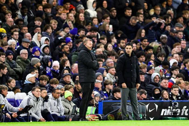 Chelsea v Arsenal Premier League 30 11 2025. Mikel Arteta Manager of Arsenal during the Premier League match between Chelsea and Arsenal at Stamford Bridge, London, England on 30 November 2025. Editorial use only DataCo restrictions apply See www.football-dataco.com , Copyright: xNigelxKeenex PSI-23310-0047