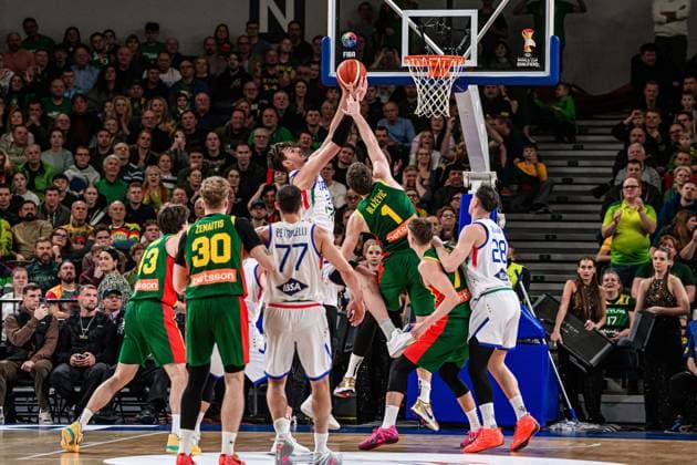 Luigi Suigo Nazionale Italiana Maschile Senior - 2027 FIBA Basketball World Cup Qualifiers Lituania Lithuania - Italia Italy FIP 2025 Klaipeda, 30 11 2025 Foto M.Ceretti Ciamillo-Castoria Klaipeda ITA  Copyright: xMassimoxCerettix