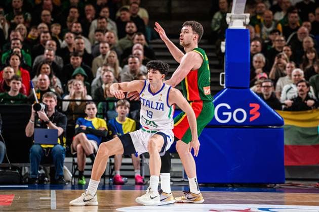 Gabriele Procida Nazionale Italiana Maschile Senior - 2027 FIBA Basketball World Cup Qualifiers Lituania Lithuania - Italia Italy FIP 2025 Klaipeda, 30 11 2025 Foto M.Ceretti Ciamillo-Castoria Klaipeda ITA  Copyright: xMassimoxCerettix