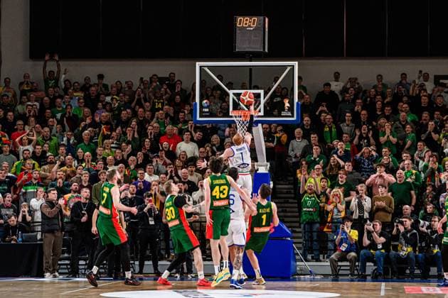 Nico Mannion Nazionale Italiana Maschile Senior - 2027 FIBA Basketball World Cup Qualifiers Lituania Lithuania - Italia Italy FIP 2025 Klaipeda, 30 11 2025 Foto M.Ceretti Ciamillo-Castoria Klaipeda ITA  Copyright: xMassimoxCerettix