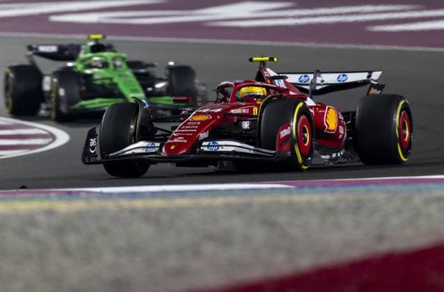DOHA - Lewis Hamilton (Ferrari) during the Qatar Grand Prix at the Lusail International Circuit. ANP SANDER KONING xVIxANPxSportx xxANPxIVx 543506752 originalFilename: 543506752.jpg