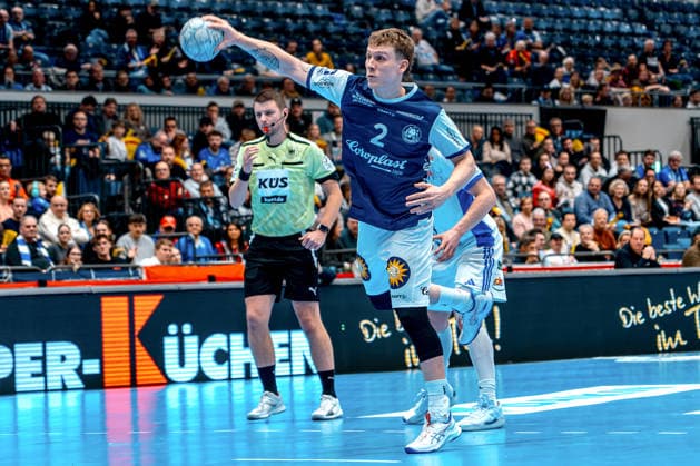 30.11.2025, xKKUx, Handball, HBL, Bergischer HC - HSV Hamburg, Mitsubishi Electric HALLE Düsseldorf, Noah Beyer (BHC 02) Nordrhein-Westfalen Deutschland