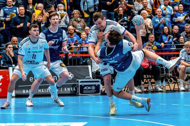 30.11.2025, xKKUx, Handball, HBL, Bergischer HC - HSV Hamburg, Mitsubishi Electric HALLE Düsseldorf, Soeren Steinhaus (BHC 53) Nordrhein-Westfalen Deutschland