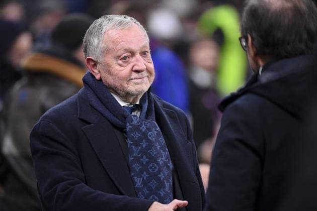 Olympique Lyonnais v FC Nantes - Ligue 1 McDonald s 2025 2026 Jean-Michel AULAS during the Ligue 1 McDonald s match between Olympique Lyonnais and FC Nantes at Groupama Stadium on November 30, 2025 in Lyon, France. Lyon France  Copyright: xFEPx 776348216