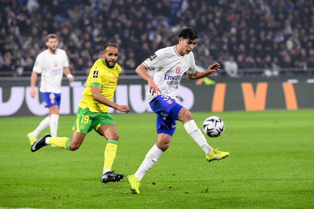 Olympique Lyonnais v FC Nantes - Ligue 1 McDonald s 2025 2026 39 Mathys DE CARVALHO SOARES (ol) during the Ligue 1 McDonald s match between Olympique Lyonnais and FC Nantes at Groupama Stadium on November 30, 2025 in Lyon, France. Lyon France  Copyright: xFEPx 776348216