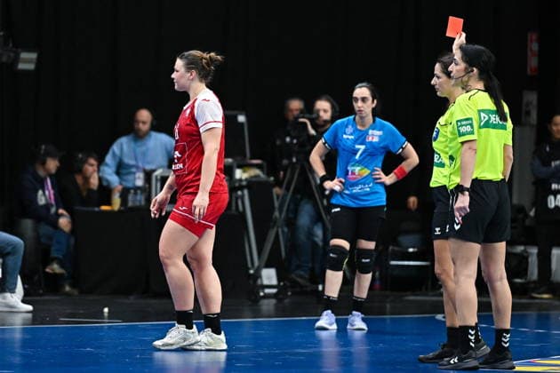 2025.11.30 s-Hertogenbosch pilka reczna kobiet Mistrzostwa Swiata Polska - Tunezja N z Natalia Pankowska czerwona kartka Foto Lukasz Laskowski PressFocus 2025.11.30 s-Hertogenbosch IHF WomenÕs Handball World Championship, WM, Weltmeisterschaft Poland v Tunisia Natalia Pankowska czerwona kartka Credit: Lukasz Laskowski PressFocus NEWSPIX.PL --- newspix.pl 