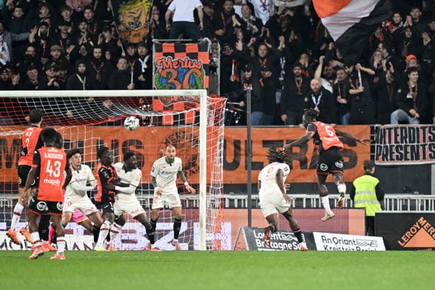 FC Lorient v OGC Nice - Ligue 1 McDonald s 2025 2026 05 Bamo MEITE (fcl) during the Ligue 1 McDonald s match between FC Lorient and OGC Nice at Stade du Moustoir on November 30, 2025 in Lorient, France. Lorient France  Copyright: xFEPx 776348213