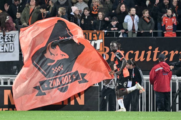 FC Lorient v OGC Nice - Ligue 1 McDonald s 2025 2026 05 Bamo MEITE (fcl) during the Ligue 1 McDonald s match between FC Lorient and OGC Nice at Stade du Moustoir on November 30, 2025 in Lorient, France. Lorient France  Copyright: xFEPx 776348213