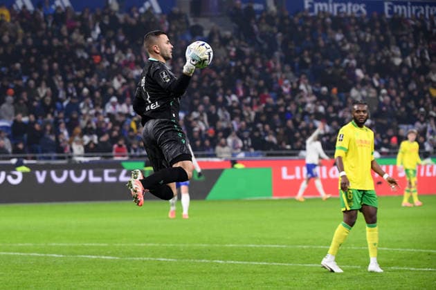 Olympique Lyonnais v FC Nantes - Ligue 1 McDonald s 2025 2026 01 Anthony LOPES (fcn) during the Ligue 1 McDonald s match between Olympique Lyonnais and FC Nantes at Groupama Stadium on November 30, 2025 in Lyon, France. Lyon France  Copyright: xFEPx 776348216