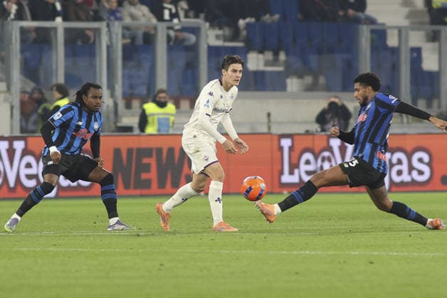 during Atalanta BC vs ACF Fiorentina, 13Â° Serie A Enilive 2025-26 game at New Balance arena in Bergamo (BG), Italy, on November 30, 2025.  Copyright: xDavidexCasentini IPAxSportx xipa-agency.netx xx IPA_68580205 IPA_Agency_IPA68580205