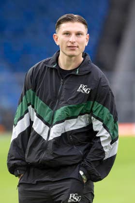 Alessandro Vogt, FCSG, FC Basel - FC St. Gallen, Super League, Fussball, 30.11.2025