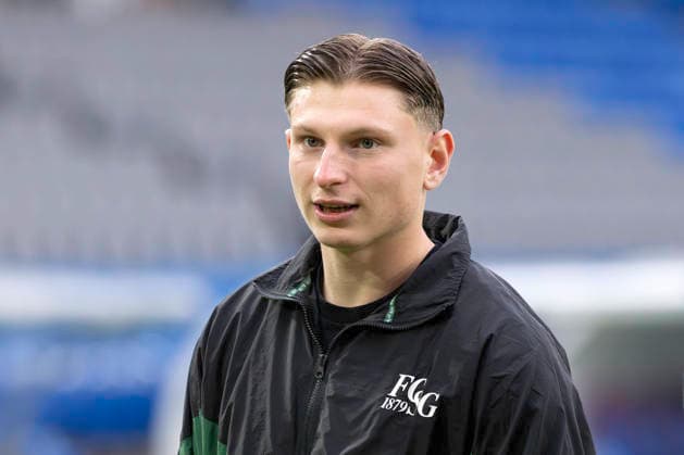 Alessandro Vogt, FCSG, FC Basel - FC St. Gallen, Super League, Fussball, 30.11.2025