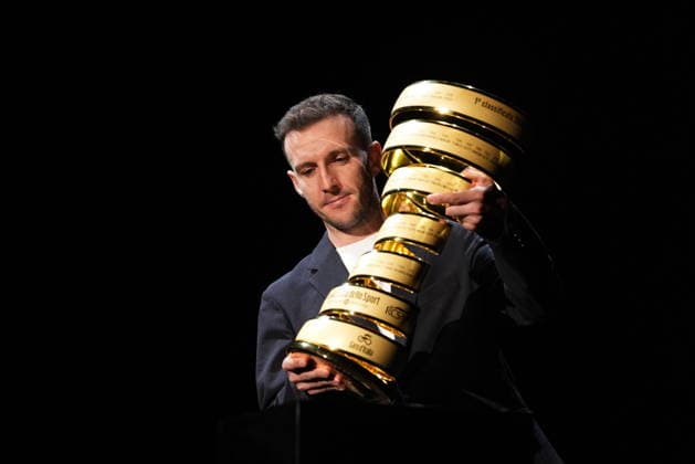 Simon Yates during the presentation of the 2026 Giro d Italia man and women in Rome, Italy - December 1, 2025  Copyright: xMassimoxPaolone LaPressex