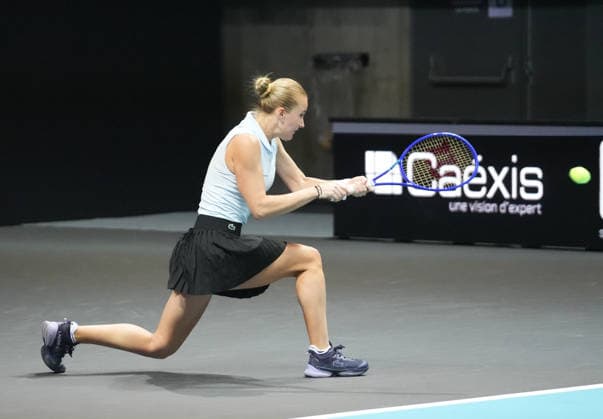 TENNIS - OPEN ANGERS WOMEN - 01 12 2025 Polina Kudermetova during Open D™ Angers Women 2025, , 01 December 2025 in Trelaze, France- Photo Laurent Lairys TrelazeFrance  Copyright: xLaurentxLairysx