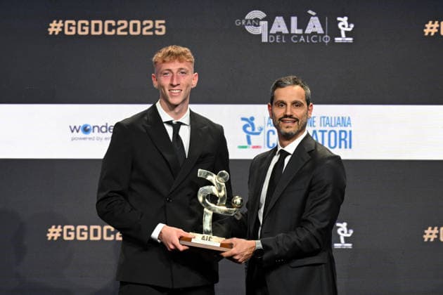 Milan, AIC Football Grand Gala 2025 - Nicolò Bertola  Copyright: xManuekexMangiarottix xipa-agency.netx xMangiarotti Terenghix IPA_Agency_IPA68608716
