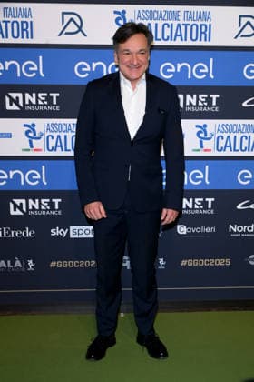 Milan, AIC Football Gala 2025 - Fabio Caressa  Copyright: xAlbertoxTerenghix xipa-agency.netx xMangiarotti Terenghix IPA_Agency_IPA68612921