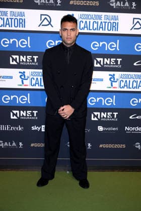 Milan, AIC 2025 Football Gala - Lautaro Martinez  Copyright: xAlbertoxTerenghix xipa-agency.netx xMangiarotti Terenghix IPA_Agency_IPA68613117