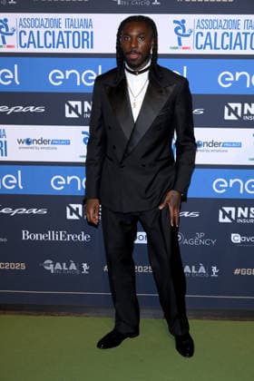 Milan, AIC Football Grand Gala 2025 - Moise Kean  Copyright: xAlbertoxTerenghix xipa-agency.netx xMangiarotti Terenghix IPA_Agency_IPA68613268
