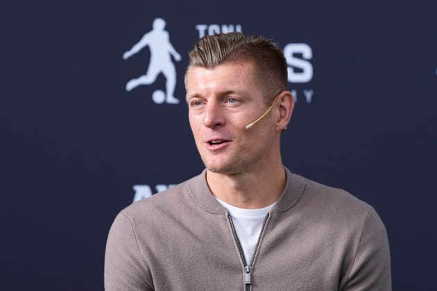 December 2, 2025, Boadilla Del Monte, Madrid, Spain: Toni Kroos during the presentation of a sponsorship between the Toni Kroos Academy and Allianz at Club las Encinas de Boadilla on December 02, 2025 in Boadilla del Monte, Madrid, Spain. Boadilla Del Monte Spain - ZUMAa181 20251202_zaa_a181_007 Copyright: xOscarxJ.xBarrosox