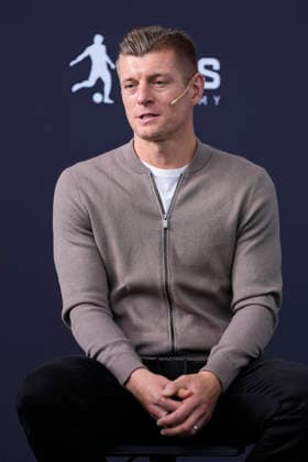 December 2, 2025, Boadilla Del Monte, Madrid, Spain: Toni Kroos during the presentation of a sponsorship between the Toni Kroos Academy and Allianz at Club las Encinas de Boadilla on December 02, 2025 in Boadilla del Monte, Madrid, Spain. Boadilla Del Monte Spain - ZUMAa181 20251202_zaa_a181_009 Copyright: xOscarxJ.xBarrosox