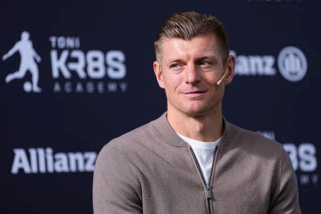 December 2, 2025, Boadilla Del Monte, Madrid, Spain: Toni Kroos during the presentation of a sponsorship between the Toni Kroos Academy and Allianz at Club las Encinas de Boadilla on December 02, 2025 in Boadilla del Monte, Madrid, Spain. Boadilla Del Monte Spain - ZUMAa181 20251202_zaa_a181_015 Copyright: xOscarxJ.xBarrosox