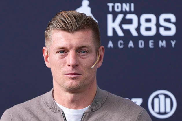 December 2, 2025, Boadilla Del Monte, Madrid, Spain: Toni Kroos during the presentation of a sponsorship between the Toni Kroos Academy and Allianz at Club las Encinas de Boadilla on December 02, 2025 in Boadilla del Monte, Madrid, Spain. Boadilla Del Monte Spain - ZUMAa181 20251202_zaa_a181_017 Copyright: xOscarxJ.xBarrosox