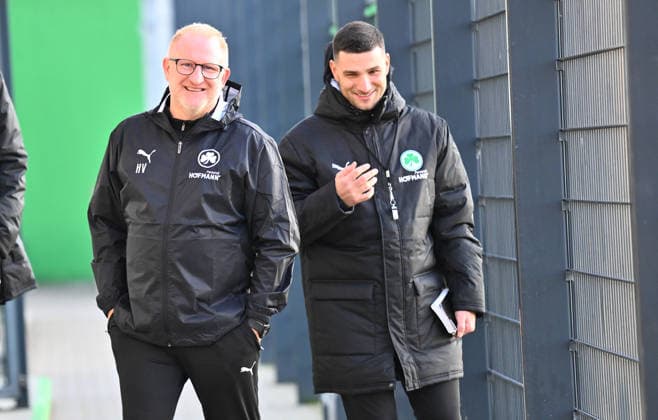 02.12.2025 - Fussball - 2. Bundesliga - Saison 2025 2026 - SpVgg Greuther Fürth Fuerth ( Kleeblatt ) - Training - - xwoxzix - Heiko Vogel ( Trainer SpVgg Greuther Fürth ) Aleksandro Petrovic ( Co-Trainer SpVgg Greuther Fürth )