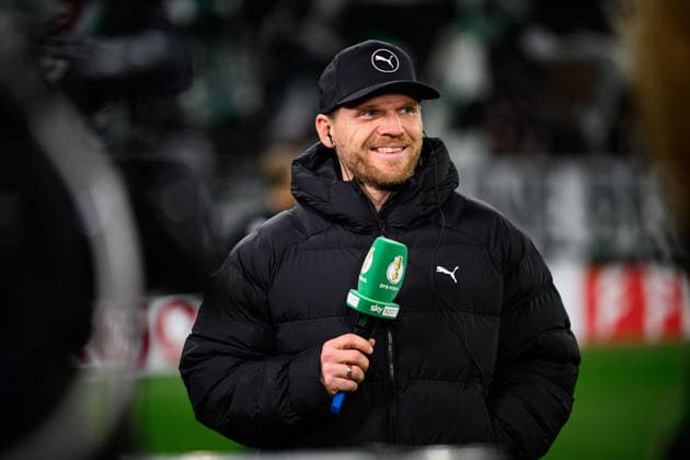 MOENCHENGLADBACH, GERMANY - 2 DECEMBER, 2025: Eugen Polanski - The DFB Pokal, German Cup, match Borussia vs St.Pauli at Borussia Park.  Copyright: xVitaliixKliuievx