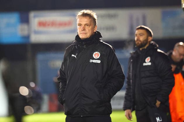 Fußball I Herren I Saison 2025 2026 I Regionalliga Nord I 13.Spieltag I FC St.Pauli II - VFB Oldenburg I 02.12.2025 Karsten Neitzel (FC St.Pauli II) Norderstedt Edmund Plambeck Stadion Schleswig-Holstein Deutschland Copyright: xLobeca RalfxHomburgx