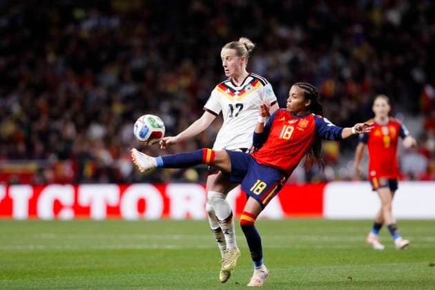 UEFA Women Nations League Final soccer match Spain vs Germany at Riyadh Air Metropolitano stadium in Madrid, Spain. 02 December 2025 900 Cordon Press  900 CordonxPress LOF - UEFA Women Nations League Final Spain vs Germany