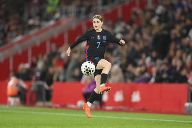 England v Ghana Women 02 December 2025, Southampton - International Football Friendly - England v Ghana Women - Jess Park of England - Photo: Charlotte Wilson Offside. Southampton UK Copyright: xCharlottexWilsonx xOffsidexOffside