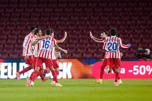 ESP: FC Barcelona, Barca - Atletico de Madrid. La Liga EA Sports. Date 19 Alex Baena of Atletico de Madrid celebrates the 0-1 during the La Liga EA Sports match between FC Barcelona and Atletico de Madrid played at Spotify Camp Nou Stadium on December 2 2025 in Barcelona, Spain. kpng Copyright: xSergioxRuizx xImagox PS_2511202_BAR_ATL_027