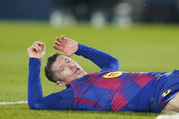 during the La Liga EA Sports match between FC Barcelona, Barca and Atletico de Madrid played at Spotify Camp Nou Stadium on December 2 2025 in Barcelona, Spain. (Photo by Sergio Ruiz Imago) Copyright: xSergioxRuizx xImagox