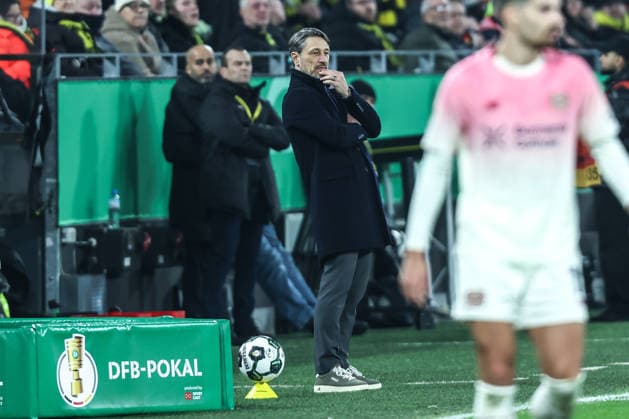 Fussball, DFB-Pokal Saison 2025 2026 Achtelfinale Borussia Dortmund - Bayer 04 Leverkusen 02.12.2025, SIGNAL IDUNA PARK Niko Kovac (Trainer Borussia Dortmund) Dortmund SIGNAL IDUNA PARK Nordrhein-Westfalen Deutschland