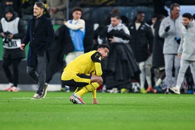02.12.2025, Fussball, DFB-Pokal, Achtelfinale, Borussia Dortmund - Bayer Leverkusen, Jobe Bellingham (Borussia Dortmund) xRHR-FOTO TKx Copyright: RHR-FOTOx RHR-FOTO TK