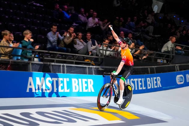 First day of the Wieler zesdaagse Rotterdam - Philip Heijnen during the WielerZesdaagse Rotterdam at Ahoy Rotterdam on 2 December 2025 in Rotterdam, Netherlands. (Parallax Pictures Nick Koole) Copyright: xNickxKoolex