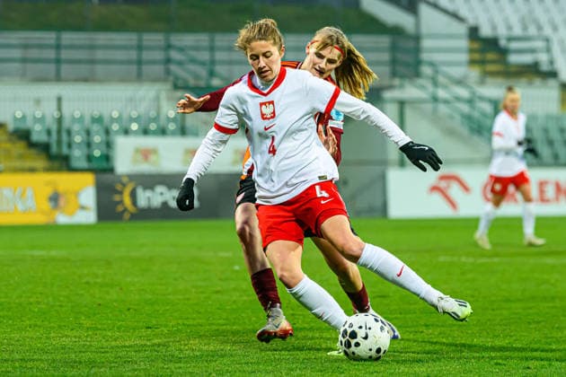02.12.2025 GDANSK , PILKA NOZNA KOBIET ( WOMEN S FOOTBALL) MECZ TOWARZYSKI POLSKA - LOTWA ( GAME POLAND - LATVIA )¨NZ. KATARZYNA NOWAK FOTO RADOSLAW JOZWIAK CYFRASPORT NEWSPIX.PL --- Newspix.pl POLAND OUT!  RA2_9027