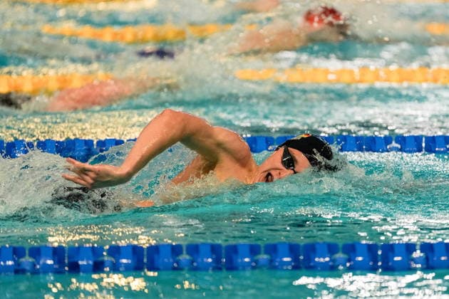 LUBLIN 02.12.2025 MISTRZOSTWA EUROPY W PLYWANIU NA KROTKIM BASENIE LUBLIN 2025 --- SHORT COURSE EUROPEAN SWIMMING CHAMPIONSHIPS 25M POOL LUBLIN 2025 Lukas Martens 400m dowolny 400m freestyle FOT. KAZIMIERZ KOZUCH 400MM.PL NEWSPIX.PL --- newspix.pl POLAND OUT! 