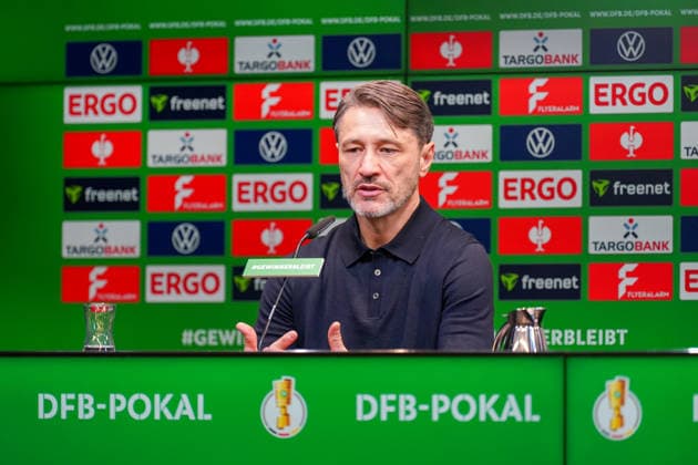 Deutschland: Fussball DFB-Pokal 2025 26, Achtelfinale - Borussia Dortmund vs Bayer 04 Leverkusen - Signal-Iduna-Park (Dortmund): Niko KovaÄ Niko Kovac (Trainer, Borussia Dortmund) Pressekonferenz, Medien Dortmund Nordrhein-Westfalen Deutschland Copyright: xJOERANxSTEINSIEKx