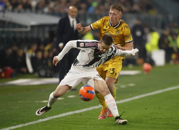 CALCIO - Coppa Italia - Juventus FC vs Udinese Calcio Edon Zhegrova of Juventus FC during the Coppa Itallia, 2025 26 season, football match between Juventus FC and Udinese Calcio on 02 Dicember 2025, at Allianz Stadium, Turin, taly. Photo Nderim KACELI Turin Italy  Copyright: xIPAxSport ABACAx