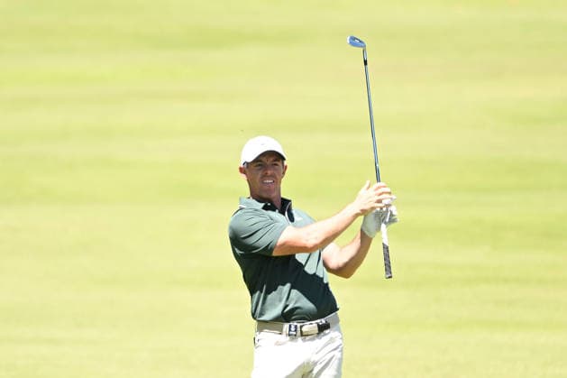 AUSTRALIAN OPEN GOLF PRO AM, Northern Ireland s Rory McIlroy plays a shot during the Pro-Am round ahead of the Australian Open at the Royal Melbourne Golf Club in Melbourne, Wednesday, December 3, 2025. ( NO ARCHIVING MELBOURNE VICTORIA AUSTRALIA Royal Melbourne Golf Club  Copyright: xJAMESxROSSx 20251203165312766270